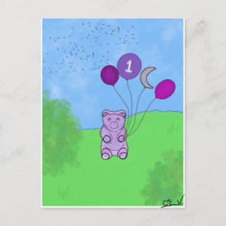 Gummy Beer 1e Poster Briefkaart