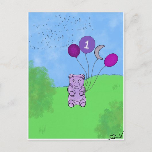 Gummy Beer 1e Poster Briefkaart (Voorkant)