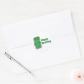 Gummy Beer Birthday Ronde Sticker (Envelop)