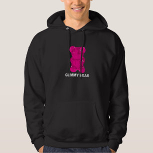 Gummy Beer Design Sweet Snoep Fans Mannen Vrouwen Hoodie