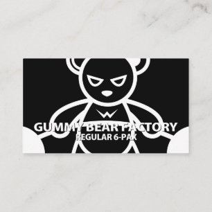 Gummy Beer Factory/gym/fitness Visitekaartje