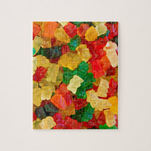Gummy Beer Regenboogkleurig Snoep Legpuzzel