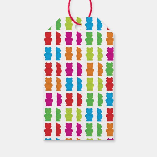 Gummy Beer Verjaardagscadeau Label Cadeaulabel (Achterkant)