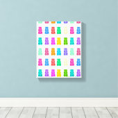 Gummy Beren Canvas (Insitu (Houten vloer))