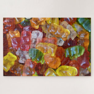 Gummy Beren Jigzaag Puzzle Legpuzzel