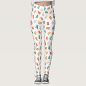 Gummy Beren Patroon Leggings (Voorkant)
