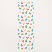 Gummy Beren Patroon Yogamat (Voorkant)