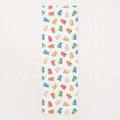Gummy Beren Patroon Yogamat (Achterkant)