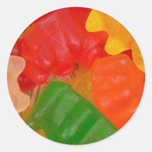 Gummy Beren - Stickers (Voorkant)