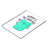 Gummy Een Grote Beer Knuffel Grappige Snoep Gummy  Notitieboek (Linkerzijde)