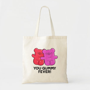 Gummy Fever Funny Snoep Pun Tote Bag