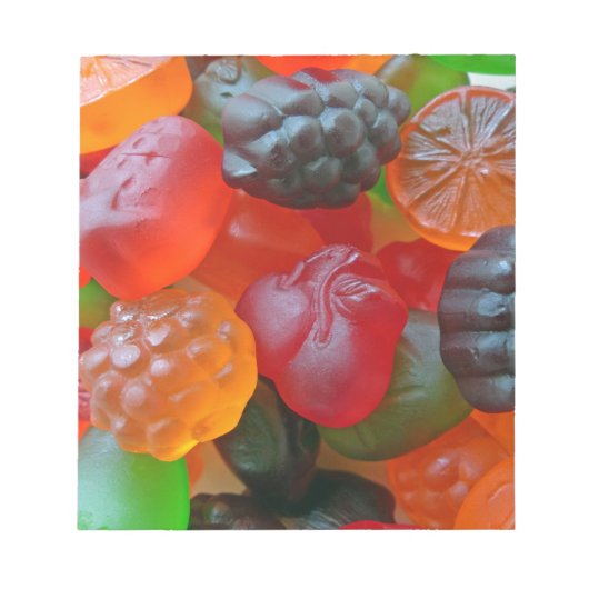 Gummy Fruit Notitieblok (Voorkant)