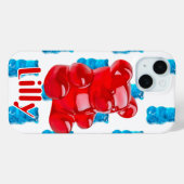 Gummy Jelly Case-Mate iPhone Case (Achterkant (horizontaal))