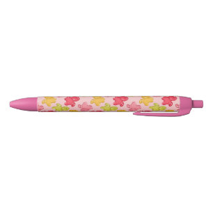 Gummy Paard Tropisch Fruit Roze Zwarte Inkt Pen