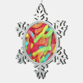 Gummy worms snoep kerst ornament (Rechts)