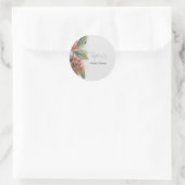 Gumnut Bloemen Feestviering Ronde Sticker (Tas)