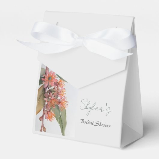 Gumnut Bloemen Viering Favor Tent Box Bedankdoosjes (Voorkant Zijde)