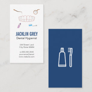 Gums Teeth   tandheelkundig gereedschap Visitekaartje
