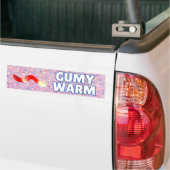 Gumy Warm Gummy Worm Bumpersticker (Op Truck)