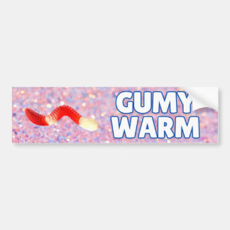 Gumy Warm Gummy Worm Bumpersticker