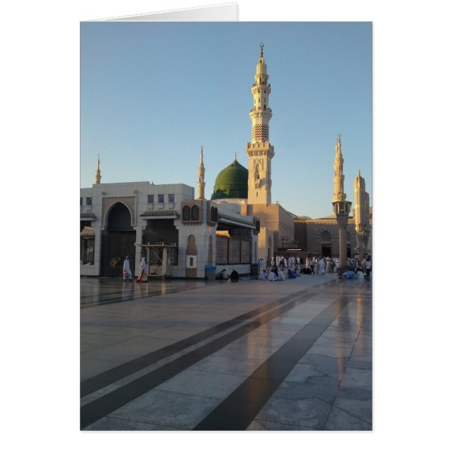 Gunbad-e-Khidra (Masjid Nabwi) Medina (Voorkant)