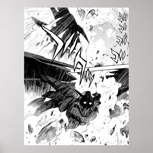 Gundam Deathscythe Hell Demon Poster (Voorkant)