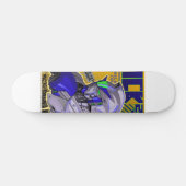 Gundam geïnspireerde skateboard deck (Horizontaal)