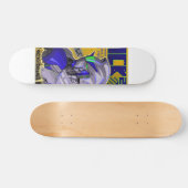 Gundam geïnspireerde skateboard deck (Horizontaal)