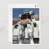 Gundam RX-78 Briefkaart (Voorkant / Achterkant)