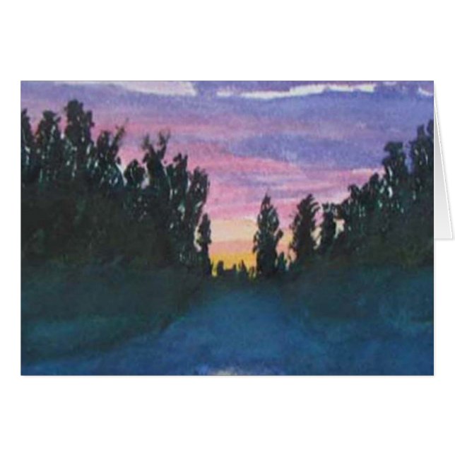 Gunflint Trail Misty Morning (Voorkant Horizontaal)