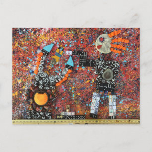 Gungevecht Briefkaart