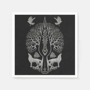 Gungnir - Spear of Odin and Tree of life - Servet