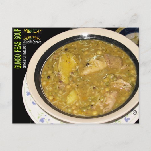 Gungo Peas Soup Briefkaart (Voorkant)