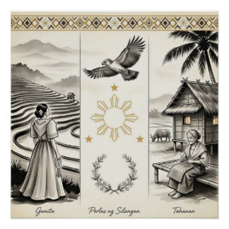 Gunita-Parels van het Oosten-Thuis-FilipijnsErfgoe Perfect Poster