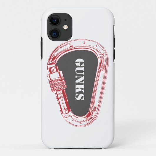 Gunks climate carabiner Case-Mate iPhone case (Achterkant)