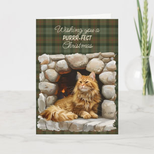 Gunn Clan Tartan Holiday Card Feestdagen Kaart