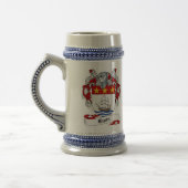 Gunn Coat of Arms Stein - Family Crest Bierpul (Links)
