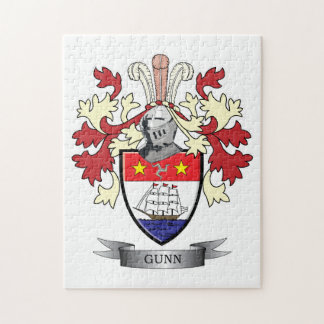 Gunn Family Crest Coat of Arms Legpuzzel