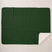 Gunn tartan vert noir plaid (Devant (Horizontal))