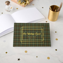 Gunn Weathered Original Scottish Tartan Gastenboek