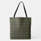 Gunn Weathered Scottish Clan Tartan Canvas tas (Voorkant)