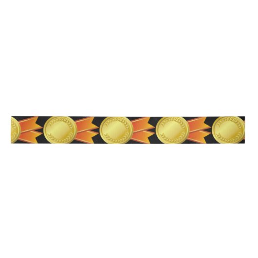GUNNEN RIBBON Gold I + uw ruggengraat. en tekst Lint (Voorkant)