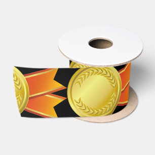 GUNNEN RIBBON Gold I + uw ruggengraat. en tekst Lint