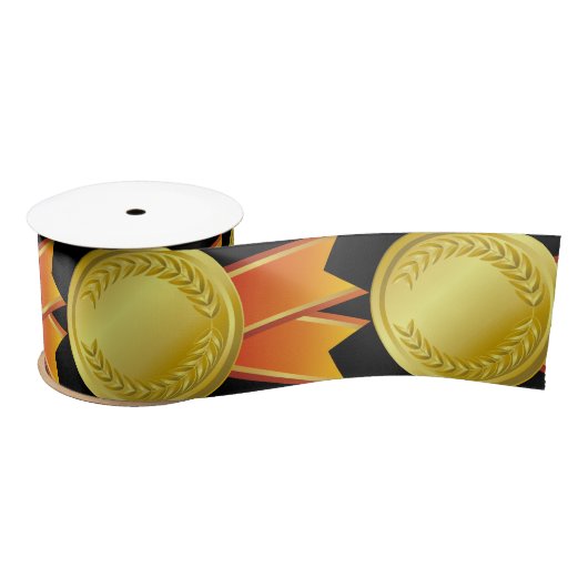 GUNNEN RIBBON Gold I + uw ruggengraat. en tekst Lint (Spoel)