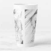 Gunner & Tommy (ballpoint) Latte Mok (Voorkant)