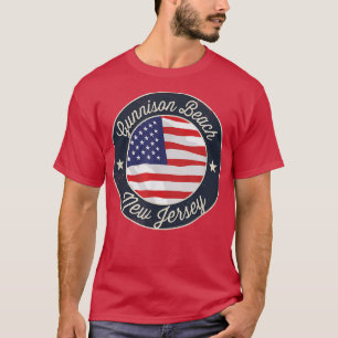 Gunnison Beach - T-Shirt Souvenir Patriotique du N