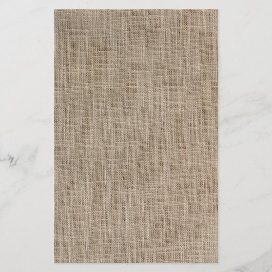 Gunny sack-achtergrond flyer (Voorkant)