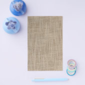 Gunny sack-achtergrond flyer (Enkel)