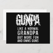 Gunpa als een normale opa, maar leuker en meer eig kaart (Voorkant / Achterkant)
