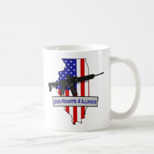 GunRights4Illinois Coffee Mok